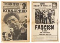 The Black Panther: Black Community News Service. Saturday August 30, 1969, Vol. III No. 19 [with] Ministry of Information Bulletin No. 12 July 5th 1969