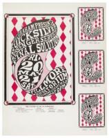 Quicksilver Messenger Service at the Fillmore, May 1966 - poster proof