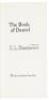 The Book of Daniel with Advance Uncorrected Proofs - 4