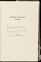 Admiral Halsey's Story - Inscribed to the publisher
