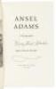 Ansel Adams: Letters and Images 1916-1984 [with] Ansel Adams: A Biography - 3