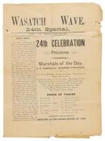 Wasatch Wave. 24th Special Issue