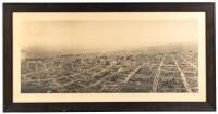 Ruins of San Francisco, Nob Hill in foreground, from Lawrence Captive Airship, 1500 feet elevation, May 29, 1906