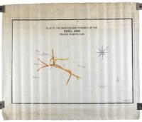 Plan Of The Underground Workings Of The Rebel Mine Beaver County Utah