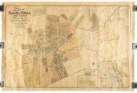 Map Of The City of Santa Rosa and Vicinity. Sonoma Co., Cal.