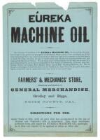 Eureka Machine Oil