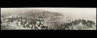 Panoramic photograph of Avalon Bay, Catalina Island