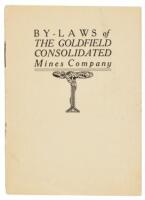 By-Laws of The Goldfield Consolidated Mines Company