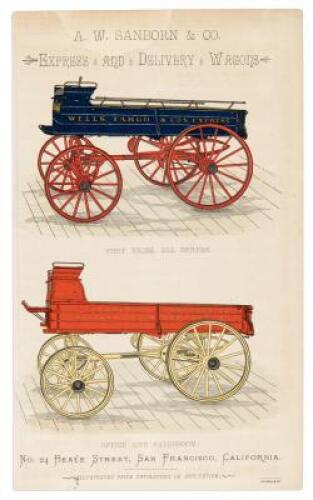 A. W. Sanborn & Co. Express and Delivery Wagons