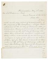 Manuscript report Capt. J. Lawson to the President of the Manta Grande Silver Mining and Commercial Co.