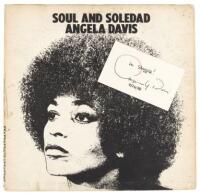 Soul and Soledad lp record [with] an autograph by Angela Y. Davis