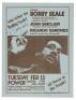 Movement flyer signed by Bobby Seale and artist Gary Grimshaw