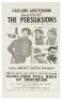 The Persuasions at the Oakland Auditorium March 29th 1972 - broadside for the Black Community Survival Conference from the Angela Davis People's Free Food Program [with] autograph by Angela Davis