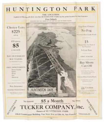 Huntington Park: 15 Minutes, 5&cent; Fare (panel title)