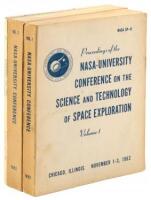 Three volumes on the first NASA university Space research and conferences