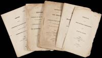 Collection of approximately 60 U.S. Government reports from 1821-1825