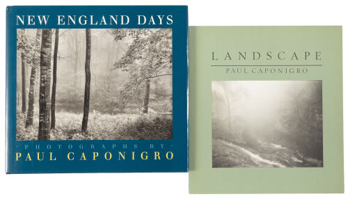 Two volumes of photographs by Paul Caponigro.