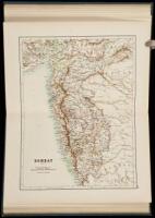 Atlas of India Containing Sixteen Maps & Complete Index