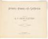 Artistic Homes of California. Issued with S.F. News Letter 1887-8 - 4