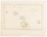 Chart of the Society Isles discovered by Lieut. J. Cook