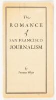 The Romance of San Francisco Journalism