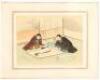 Album with 62 original paintings on silk, featuring pastoral scenes, artisanal crafts, occupations, etc. - 9