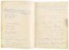 Manuscript Guest Book for the Castello Bar in Mondsee, Austria, with hundreds of autographs of actors, authors, musicians, singers, dancers, race car drivers, and others - 7