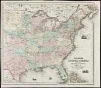 Colton's United States Showing the Military Stations, Forts &c.