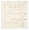 Large four-sheet indenture document for sale of property, signed by the Earl of Sandwich and others - 14