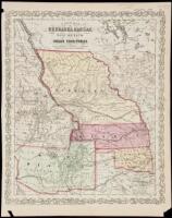 A New Map of Nebraska, Kansas, New Mexico and Indian Territories