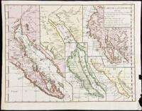 Carte de la Californie suivant I. La carte manuscrite de l'Amérique de Mathieu Néron Pecci olen dresse à Florence en 1604 / II. Sanson 1656 / III. De L'Isle Amérique Sept. 1700 / IV. le Pere Kino Jesuite en 1705 / V. La Societe des Jésuites en 1767...