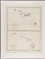 Chart of the Parts of the Sandwich Islands visited March 1786 by the Boussole and the Astrolabe, corrected by the Observations made on board the two ships