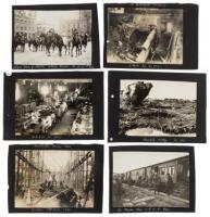 Archive of 137 gelatin silver print photographs from World War I