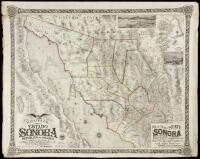 1885 Mapa oficial del estado de Sonora Rep&uacute;blica de M&eacute;xico.../Official Map of the State of Sonora Republic of Mexico Compiled from Surveys, Reconnoissances and Other Sources. 1885