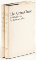 The Alpine Christ & Other Poems - two copies