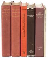 Six volumes on bibliomania and collecting