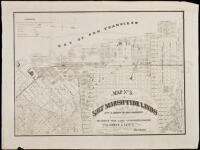 Map No. 3 of Salt Marsh and Tide Lands Situate in the City & County of San Francisco. To be sold at Public Auction, by order of the Boards of Tide Land Commissioners by Talbert & Leet, Auctioneers