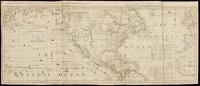 Chart, Containing the Coasts of California, New Albion, and Russian Discoveries to the North; with the Peninsula of Kamtschatka, in Asia, Opposite thereto / North America and the West Indies, with the Opposite Coasts of Europe and Africa