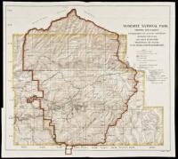 Yosemite National Park Showing Boundaries Established by Act of Congress Approved June 11, 1906 and Lands Eliminated therefrom and Placed in the Sierra Forest Reservation