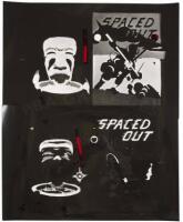 Spaced Out - collection of negatives for the printing of the 1972 comic book