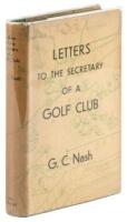 Letters to the Secretary of a Golf Club