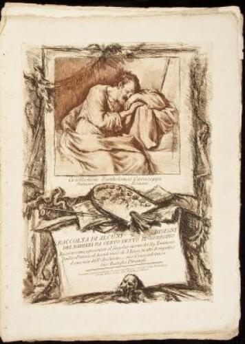 Raccolta di Alcuni Disegni del Barberi da Cento Detto Il Guercino - eight plates