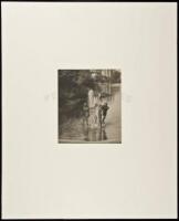 Photograph of a fountain at the Pan-Pacific Exposition