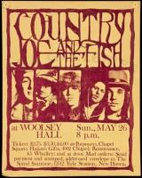 Country Joe and the Fish at Woosley Hall - poster