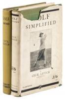 Golf Simplified - Two Printings