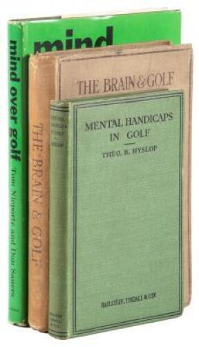 Three books on the mental side of golf