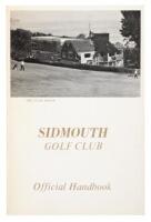 The Sidmouth Golf Club: Official Handbook