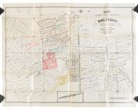 Map Showing Mining Properties at Goldtown, Mojave Mining District, Kern County California