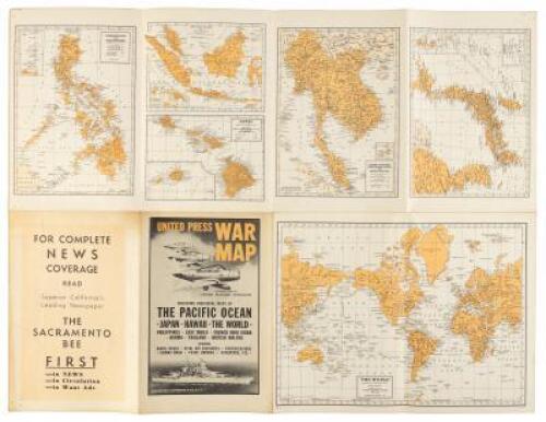 United Press War Map (panel title)