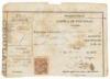 Contract for a Chinese indentured servant in Cuba, with his cédula (i.d.) - 4